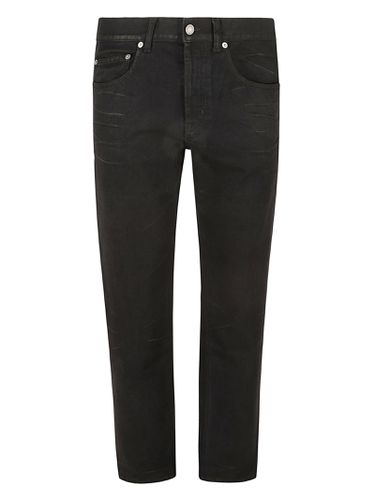 Saint Laurent Straight Baggy Jeans - Saint Laurent - Modalova