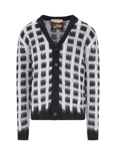 Marni Mohair Blend Cardigan - Marni - Modalova