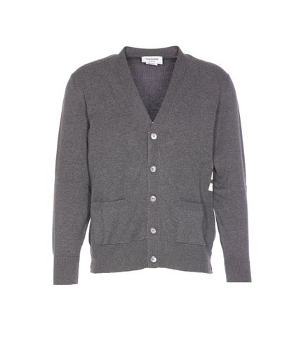 Bar V-neck Relaxed-fit Cardigan - Thom Browne - Modalova