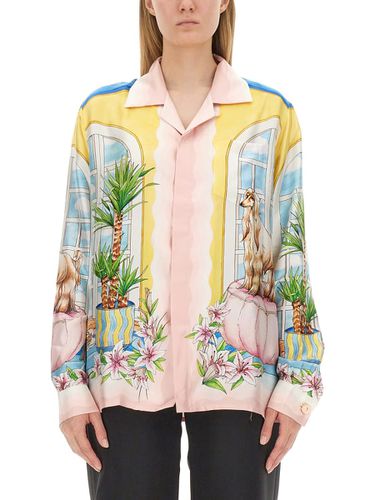 Casablanca Printed Shirt - Casablanca - Modalova