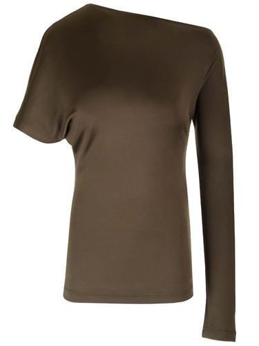 Asymmetric Sleeved Top - Alexander McQueen - Modalova