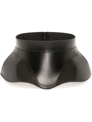 Structured Corset Belt In Leather - Alexander McQueen - Modalova