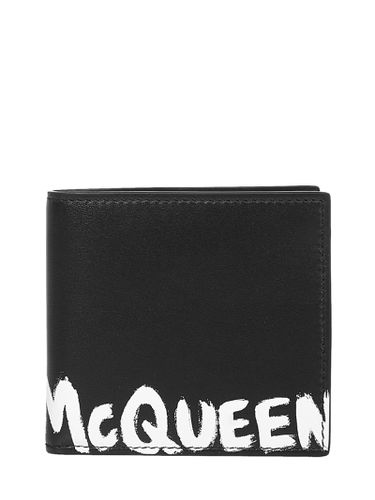 Leather Billfold Wallet - Alexander McQueen - Modalova