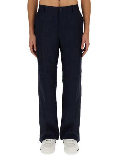 Dolce & Gabbana Linen Pants - Dolce & Gabbana - Modalova