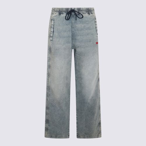 Diesel Light Blue Cotton Jeans - Diesel - Modalova