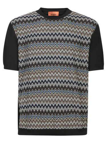 Missoni Zigzag Knitted T-shirt - Missoni - Modalova