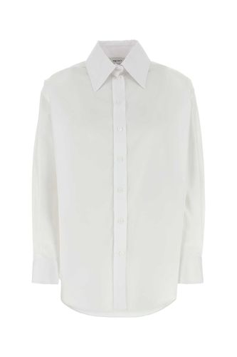 White Poplin Shirt - Alexander McQueen - Modalova