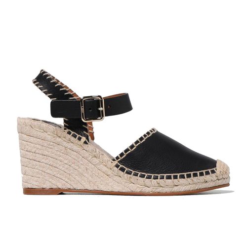 Chloé Leather Wedge Sandals - Chloé - Modalova