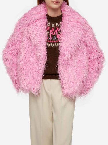 Furry Short Jacket Sully - MC2 Saint Barth - Modalova