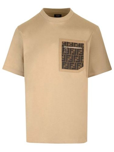 Fendi Skater Fit T-shirt - Fendi - Modalova