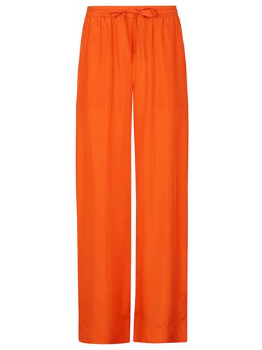 Parosh Wide Leg Satin Trousers - Parosh - Modalova