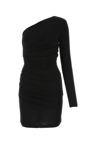 Black Crepe One-shoulder Mini Dress - Dsquared2 - Modalova