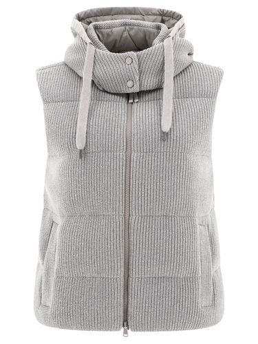 Sleeveless Quilted Gilet - Brunello Cucinelli - Modalova