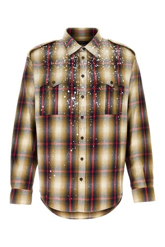 Sparkling Grunge Military Shirt - Dsquared2 - Modalova