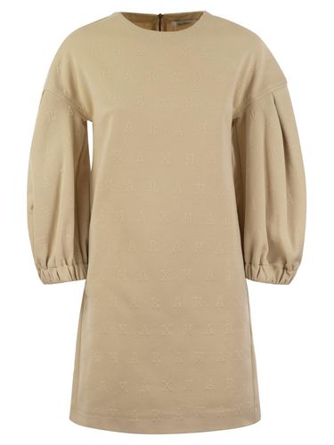 Crewneck Puff-sleeved Dress - Max Mara - Modalova