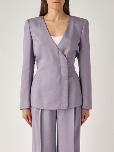 Emporio Armani Viscose Blazer - Emporio Armani - Modalova