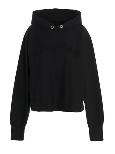 Maison Margiela Logo Hoodie - Maison Margiela - Modalova