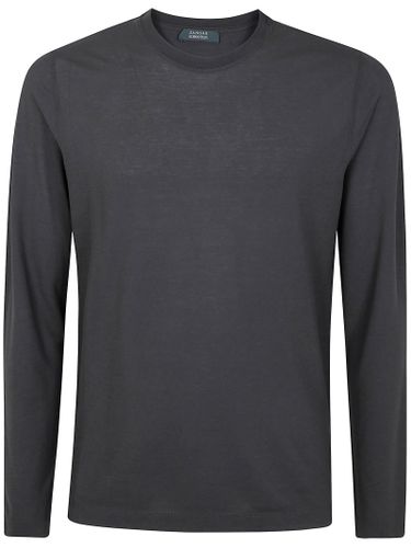 Zanone Long Sleeves Classic T-shirt - Zanone - Modalova