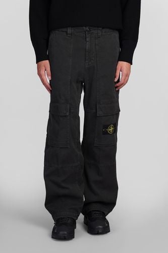 Stone Island Pants In Grey Cotton - Stone Island - Modalova