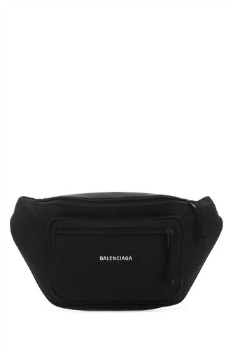 Black Nylon Explorer Belt Bag - Balenciaga - Modalova