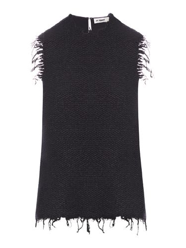 Jil Sander Frayed Top - Jil Sander - Modalova