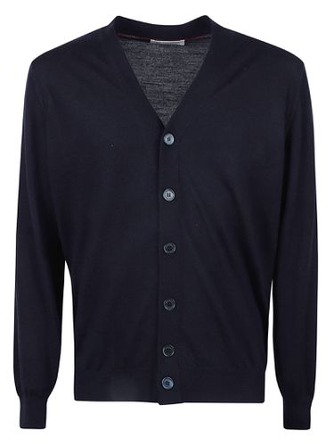 V-neck Button-up Cardigan - Brunello Cucinelli - Modalova