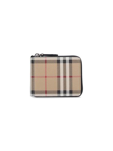 Burberry Wallet With Iconic Check - Burberry - Modalova