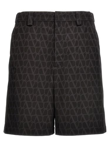 Toile Iconographe Valentino Bermuda Shorts - Valentino Garavani - Modalova