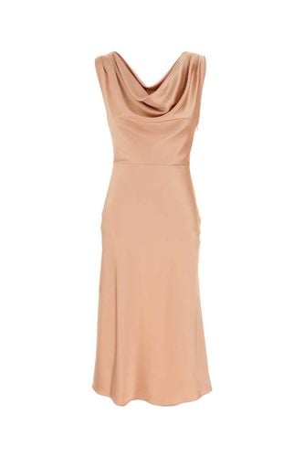 Light Stretch Satin Dress - Blumarine - Modalova