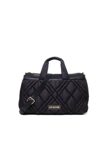 Love Moschino Quilted Bag In Nylon - Love Moschino - Modalova