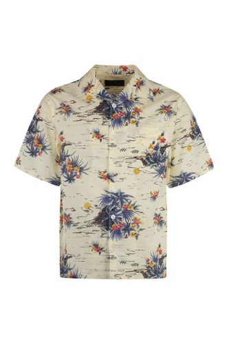 Prada Short Sleeve Cotton Shirt - Prada - Modalova