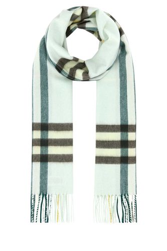 Burberry Embroidered Cashmere Scarf - Burberry - Modalova