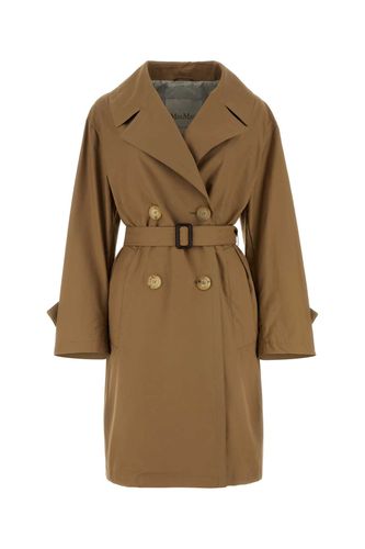 Biscuit Twill Vtrench Trench - Max Mara The Cube - Modalova