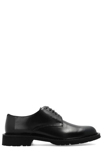 Almond-toe Lace-up Flat Shoes - Saint Laurent - Modalova