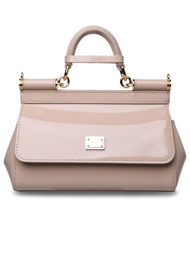 Sicily Leather Bag Nude - Dolce & Gabbana - Modalova