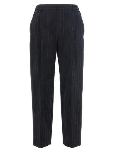 Pinstripe Trousers - Brunello Cucinelli - Modalova