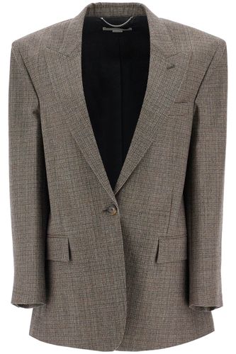 Embroidered Wool Oversize Blazer - Stella McCartney - Modalova