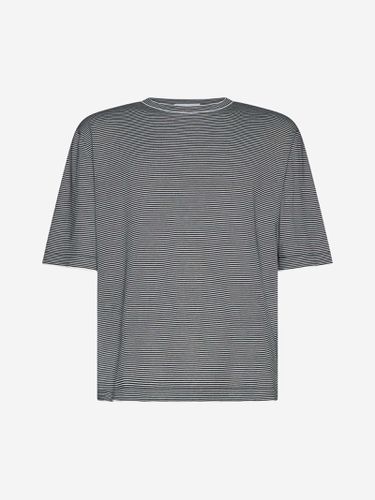 Lardini Striped Cotton T-shirt - Lardini - Modalova