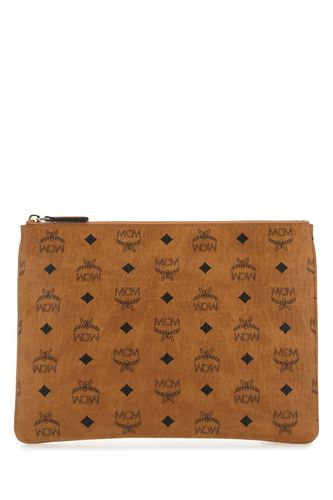 MCM Printed Canvas Pouch - MCM - Modalova