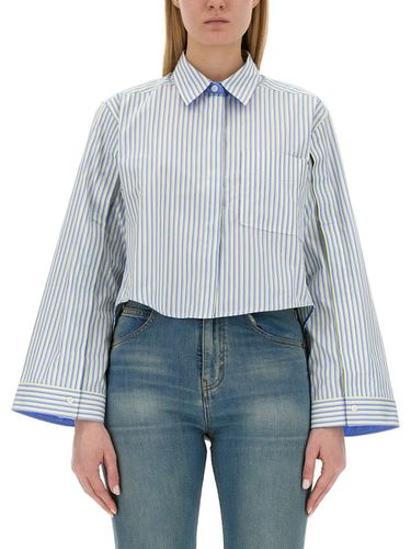 Victoria Beckham Cropped Fit Shirt - Victoria Beckham - Modalova