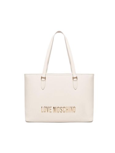 Logo Lettering Tote Bag - Love Moschino - Modalova