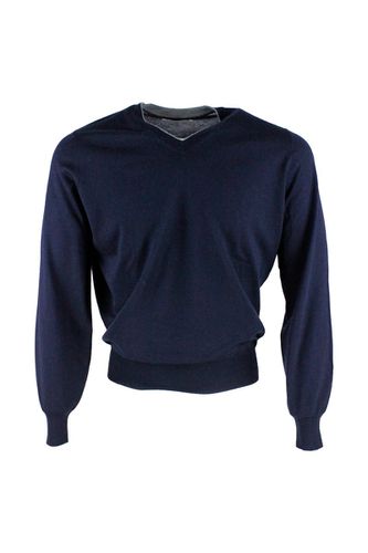 Brunello Cucinelli V-neck Sweater - Brunello Cucinelli - Modalova