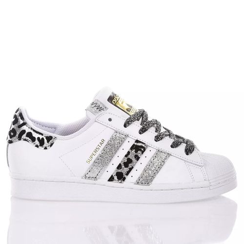 Adidas Superstar Black And White Woman - Mimanera - Modalova