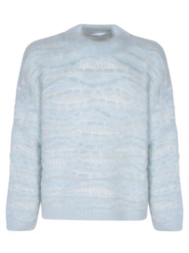 Bonsai 3d Mohair Light Blue Sweater - Bonsai - Modalova