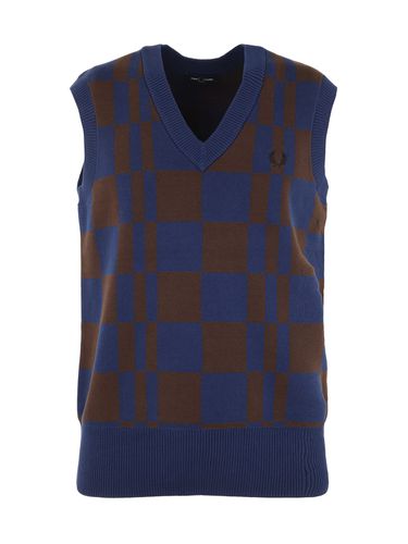 Fred Perry Fp Chequerboard Tank - Fred Perry - Modalova