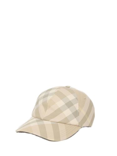 Burberry Checked Baseball Hat - Burberry - Modalova