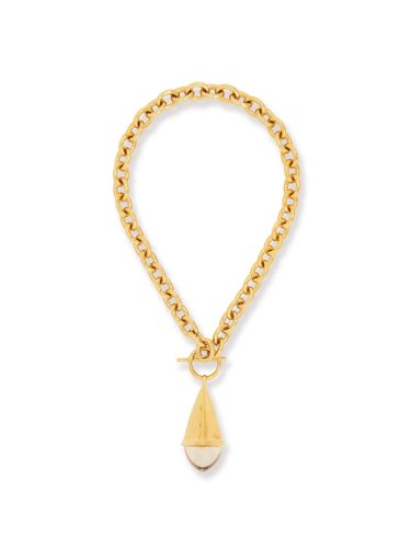 Chloé Prism Brass Necklace - Chloé - Modalova