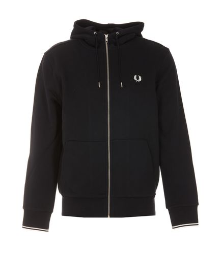 Fred Perry Logo Zip Hoodie - Fred Perry - Modalova