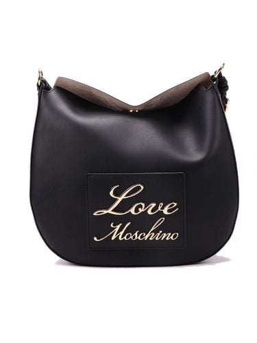 Logo-lettering Magnetic Fastened Shoulder Bag - Love Moschino - Modalova