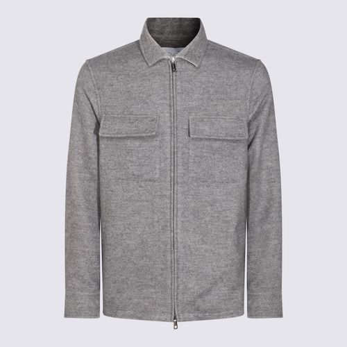 Cruciani Grey Wool Casual Jacket - Cruciani - Modalova